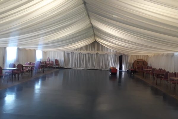 Marquee interiors