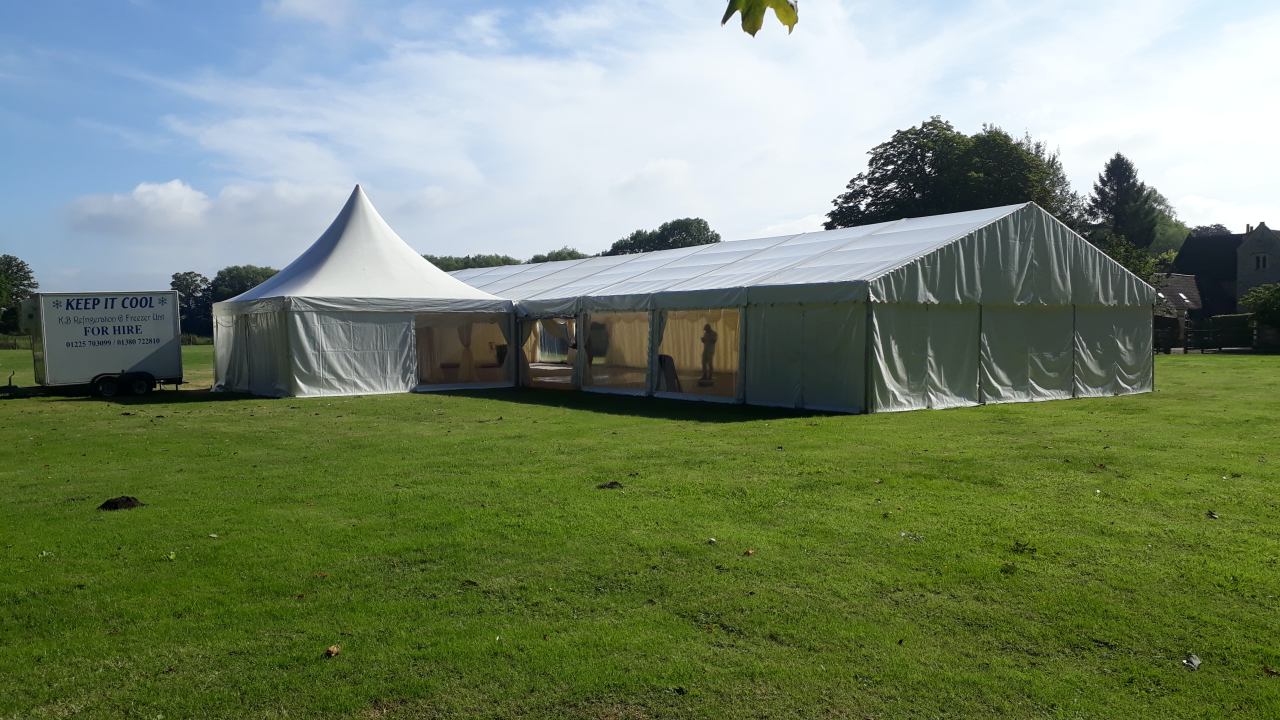Fully Kitted Marquee for Hire