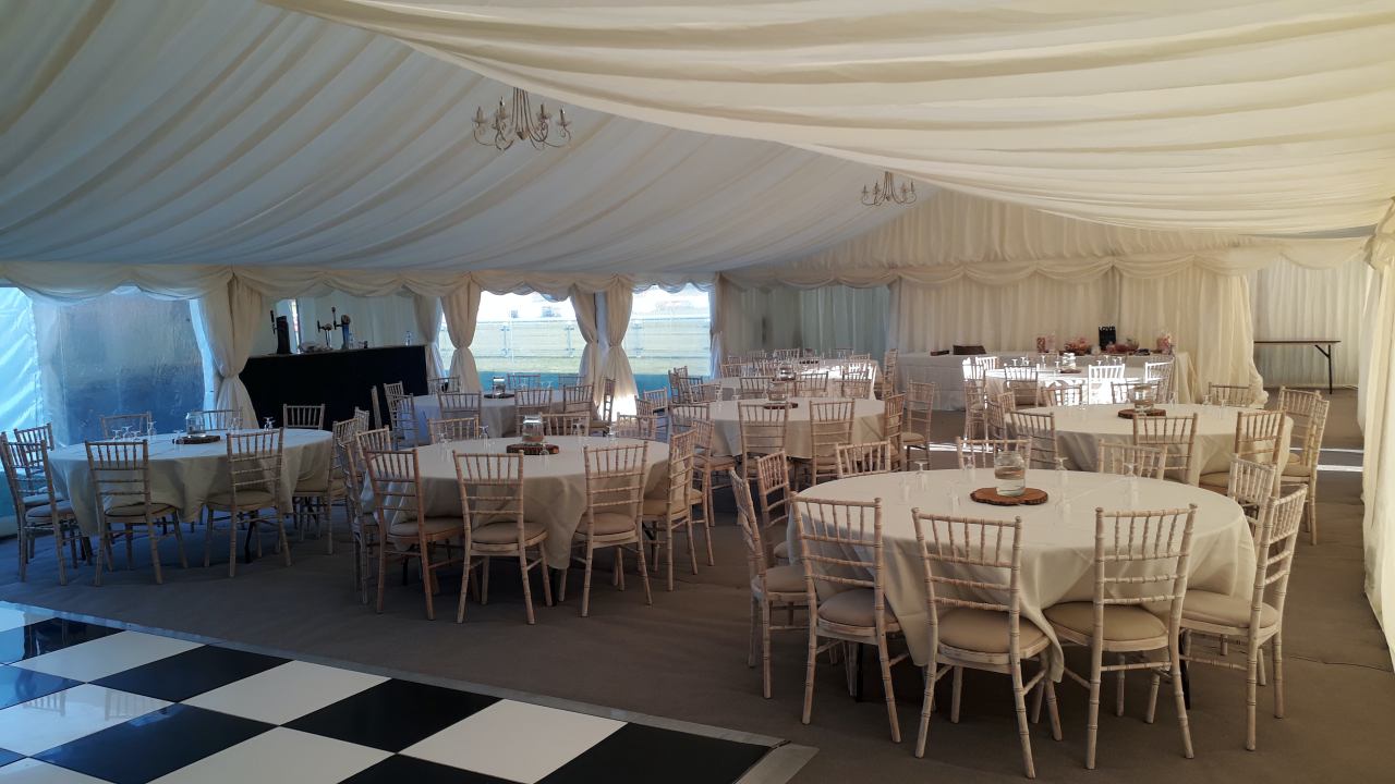 Marquee At Melksham Rugby